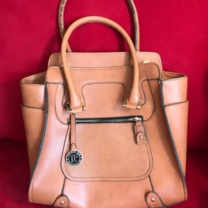 London Fog Tan Bag